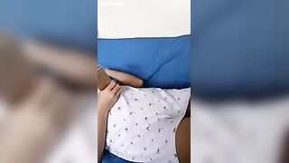 Pinay student masturbate at home