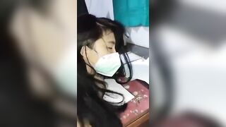 Pinay kinalikot habang gumagawa ng homework