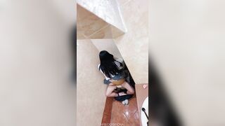 Students caught fucking hard in the school bathroom